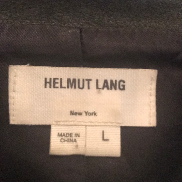 Helmet Lang leather / suede/ cotton jacket - Picture 8 of 10
